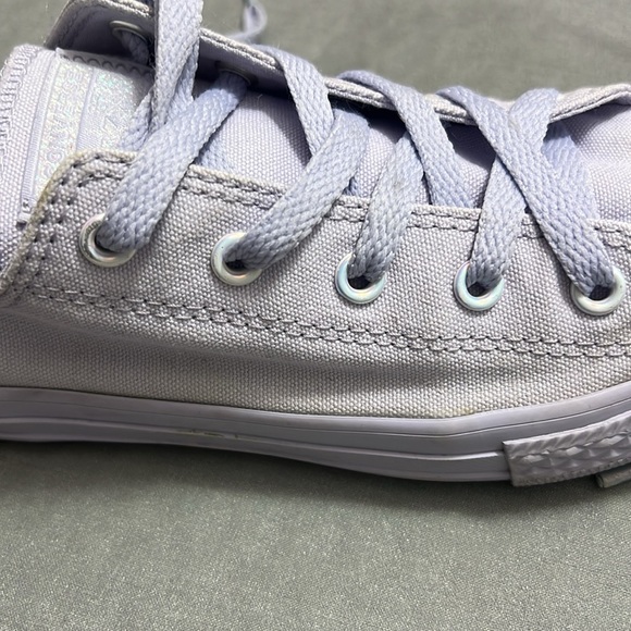 Converse Shoes Youth 3 Chuck Taylor Sneakers All Star 364820C Lilac - Picture 8 of 8